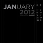 Desktop Wallpaper Calendars: January 2012