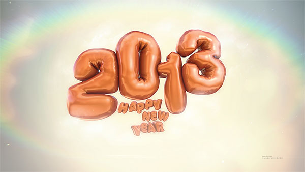 2013 wallpapers balloon new year